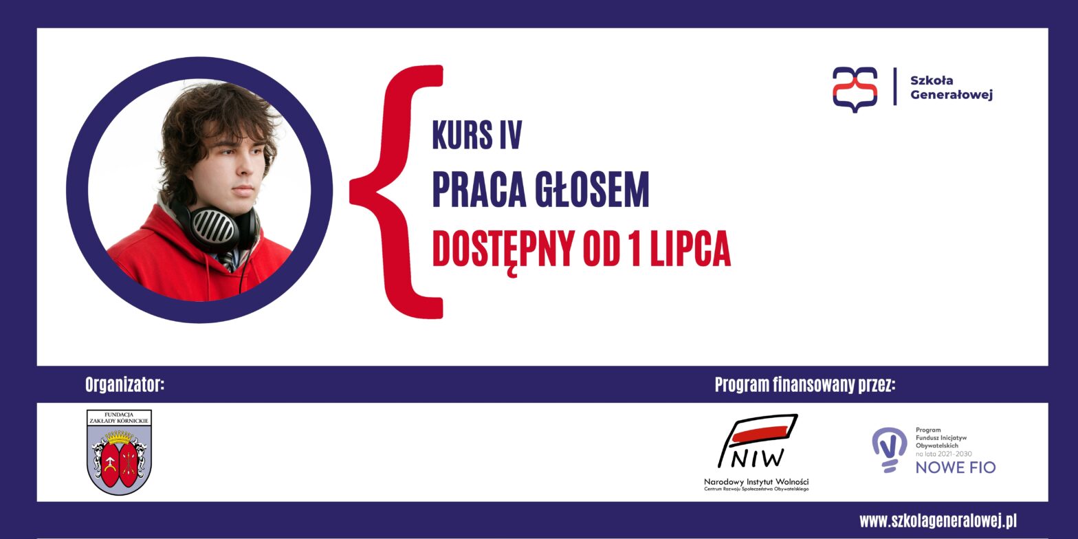Szkoła Generałowej - kurs IV